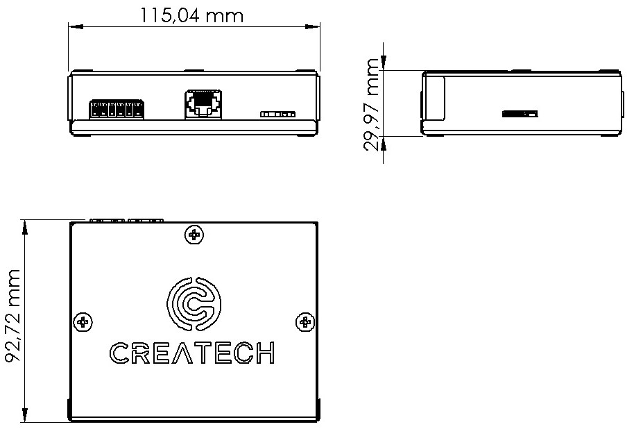 CRE-N-9011 — Teknik Ölçüler